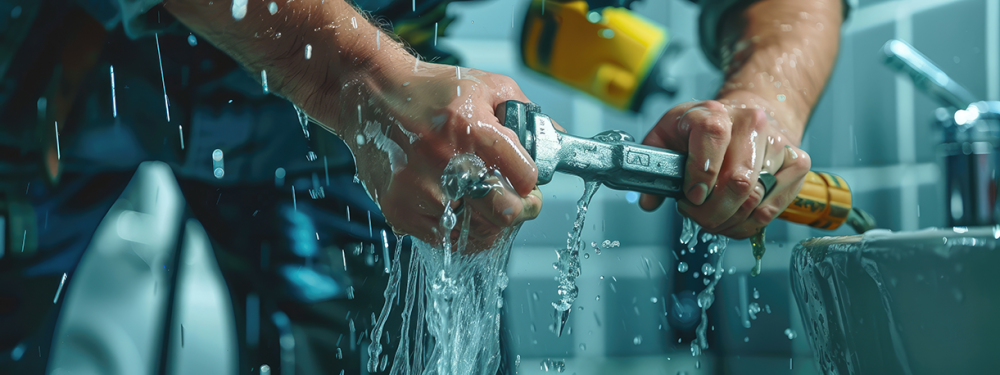 Fuite enterrée à Alès